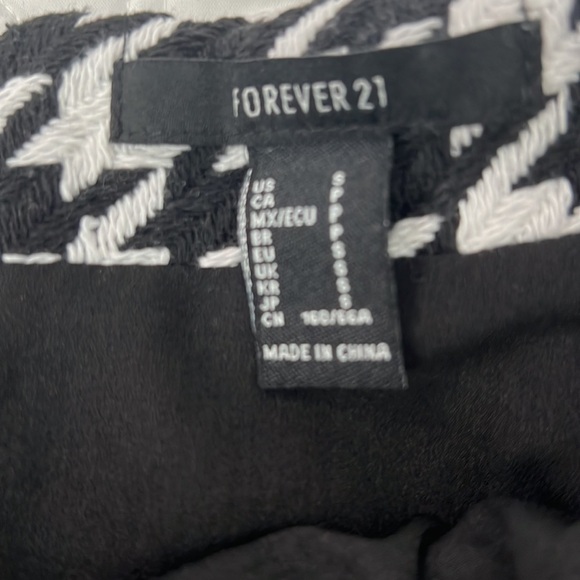 TWEED houndstooth miniskirt - Picture 5 of 11